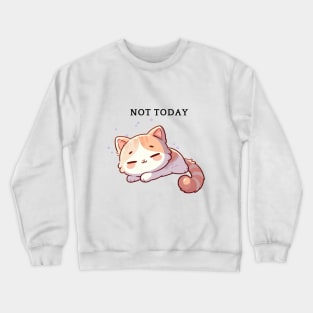 Lazy Kitten Crewneck Sweatshirt